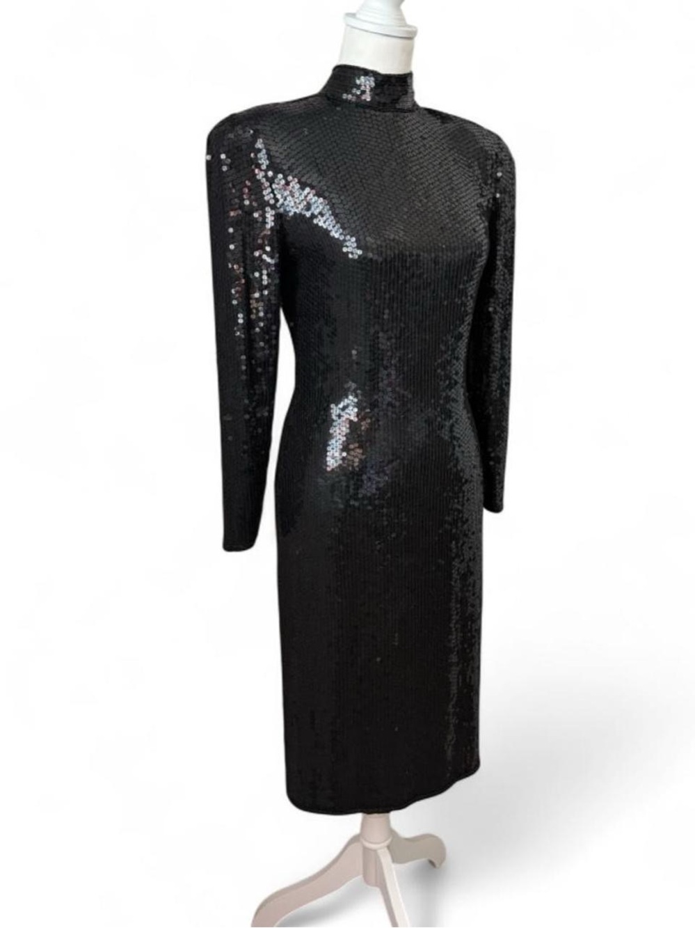 Scarlet Rage Silk Sequin Dress